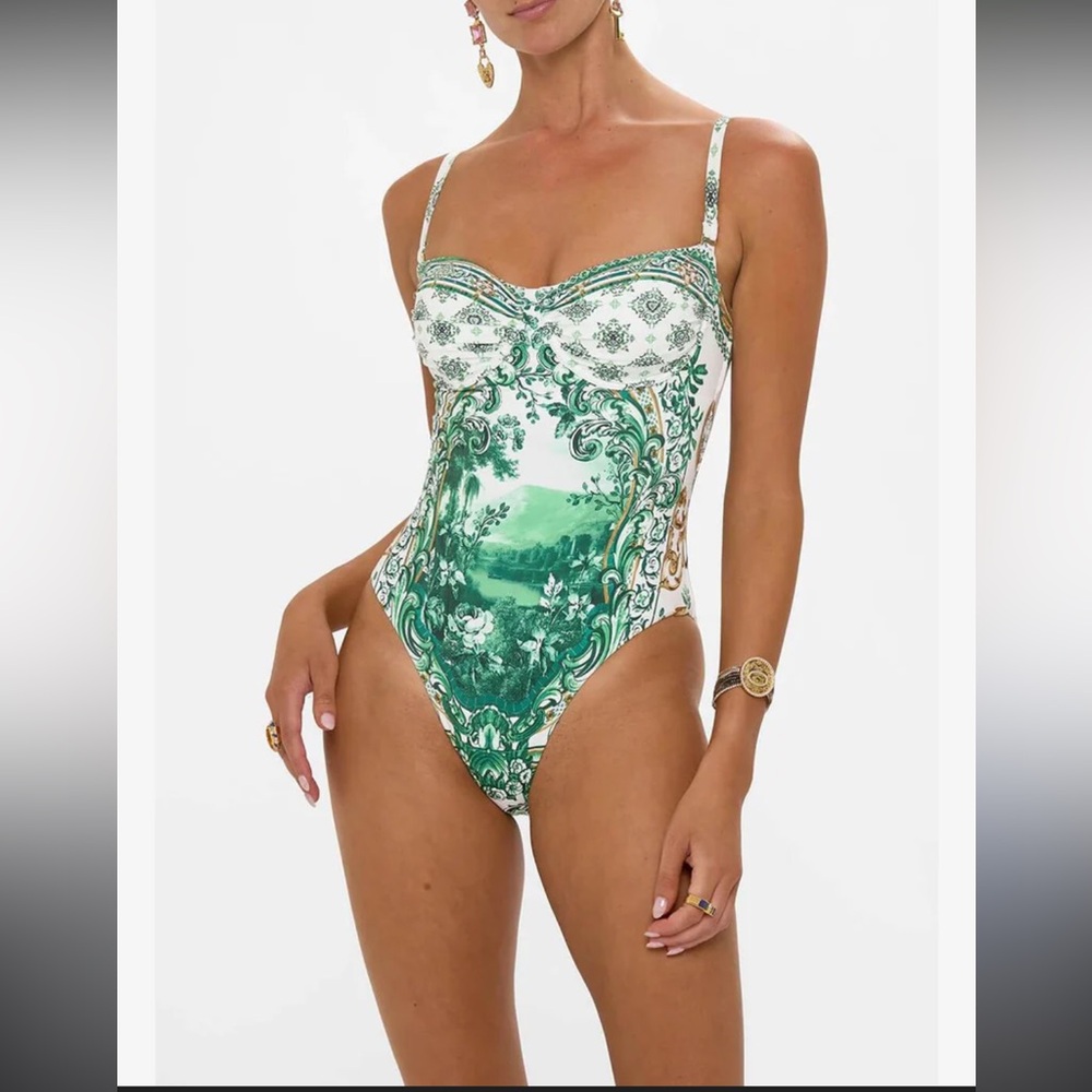 Camilla corridor of calm One-Piece Swimsuit